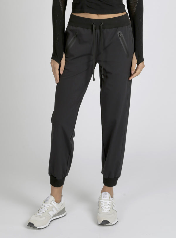Blanc Noir Original Getaway Jogger - Black-FINAL SALE Black