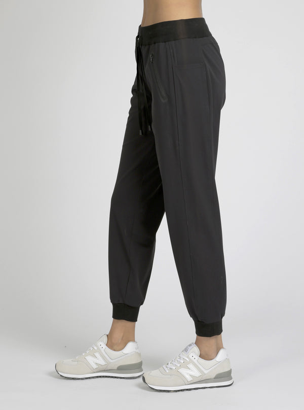 Blanc Noir Original Getaway Jogger - Black-FINAL SALE Black
