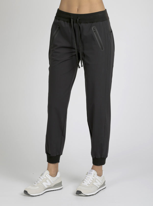 blanc noir Original Getaway Jogger - Black-FINAL SALE Black