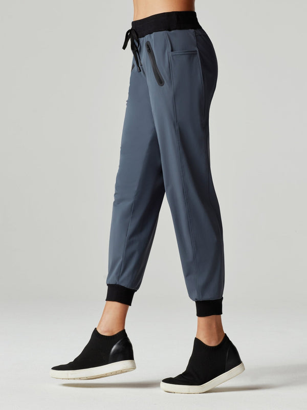 Blanc Noir Original Getaway Jogger - Turbulence (Gray) FINAL SALE Turbulence