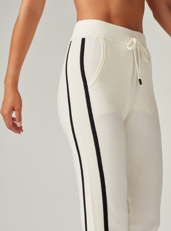 blanc noir PORTOLA JOGGER - Whisper White - final sale Whisper White