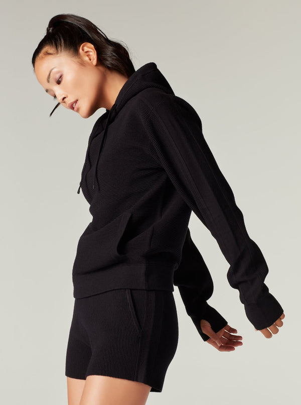 Blanc Noir Portola Pullover Hoodie - Black - FINAL SALE Black
