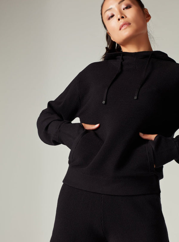 blanc noir Portola Pullover Hoodie - Black - FINAL SALE Black
