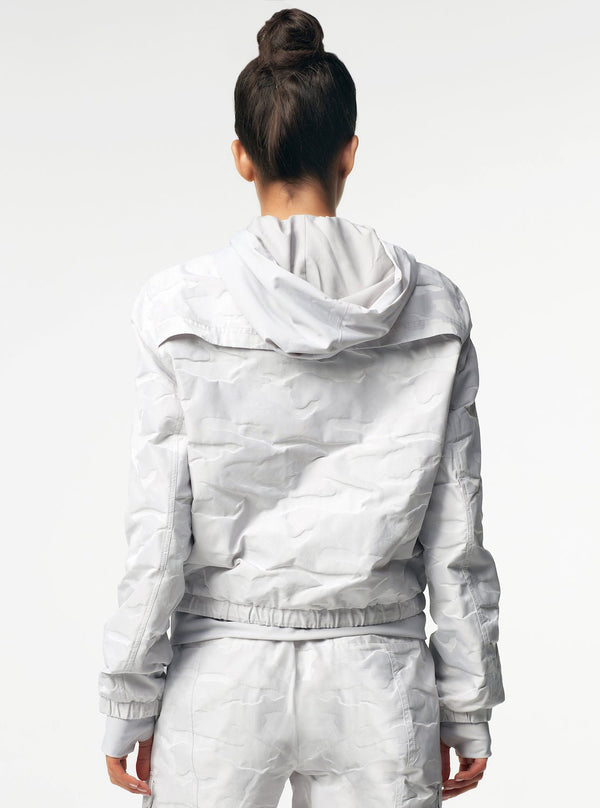 Blanc Noir SKYFALL AVIATOR JACKET - FINAL SALE LIGHT GREY CAMO