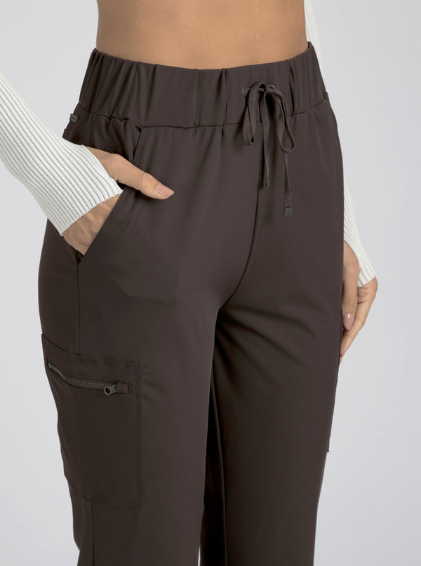 Blanc Noir Tectonic Kick Flare Pant - Sella Brown Sella