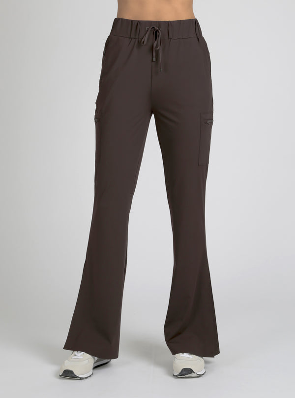 blanc noir Tectonic Kick Flare Pant - Sella Brown Sella