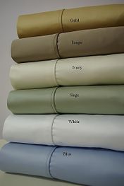 blancho bedding 1000 Thread count Egyptian cotton Solid King size sheet set