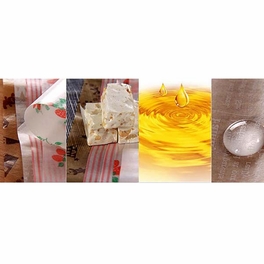 Blancho Bedding 50 PCS Baking Parchment Wax Paper Nougat Candy Wrapper Packing Oil Paper 25X21.8 CM Snowflake