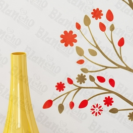 Blancho Bedding Abstract Flower - Wall Decals Stickers Appliques Home D¨¦cor