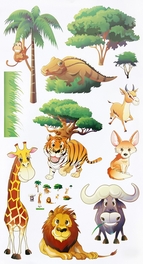 Blancho Bedding African Field - Wall Decals Stickers Appliques Home Decor