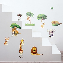 blancho bedding African Field - Wall Decals Stickers Appliques Home Decor