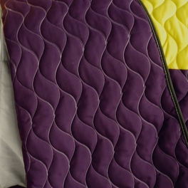 Blancho Bedding [Alocasia] 3PC Vermicelli - Quilted Patchwork Quilt Set (Full/Queen Size)