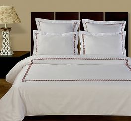blancho bedding Amy 5PC Embroidered King/Calking Duvet Cover Set