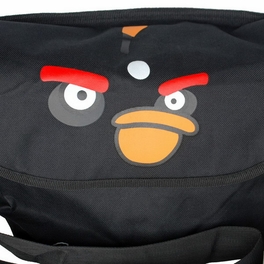 Blancho Bedding [Angry Birds - Black] Multi-Purposes Messenger Bag / Shoulder Bag