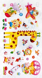 Blancho Bedding Animal Friends-4 - Wall Decals Stickers Appliques Home Decor