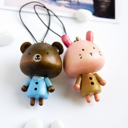blancho bedding [Animal's Party-1] - Cell Phone Charm Strap / Camera Charm Strap / Handbags Charms