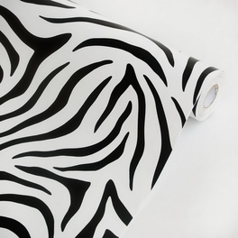 blancho bedding Animal Zebra - Self-Adhesive Wallpaper Home Decor(Roll)