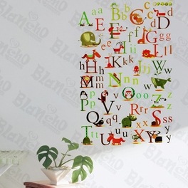 blancho bedding Animals' Alphabet - Wall Decals Stickers Appliques Home D¨¦cor