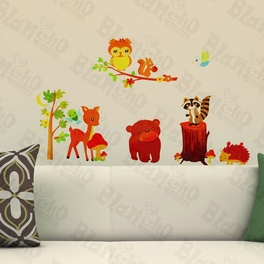 blancho bedding Animals' New Friends - Wall Decals Stickers Appliques Home D¨¦cor