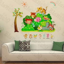 blancho bedding Animals' Party - Wall Decals Stickers Appliques Home D¨¦cor