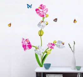 blancho bedding Aromatic Flowers - Wall Decals Stickers Appliques Home Decor
