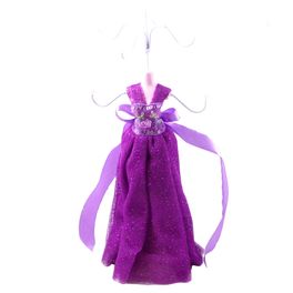 blancho bedding [Babydoll Dress] Jewelry Display Holder Figure Stand Purple