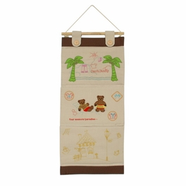 blancho bedding [Bear &House] Ivory/Wall Hanging/Wall Organizers/Wall Pocket/ Wall baskets (11*14)