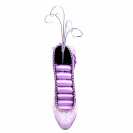Blancho Bedding Beautiful Shoe Ring Display Bride Lavender