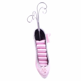 Blancho Bedding Beautiful Shoe Ring Display Dots Lightpink