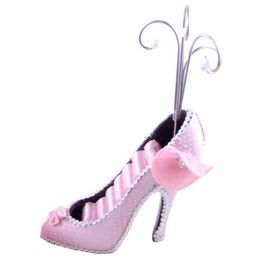 blancho bedding Beautiful Shoe Ring Display Dots Lightpink