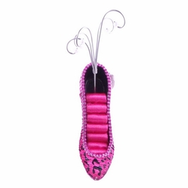 Blancho Bedding Beautiful Shoe Ring Display Drklprd Hotpink