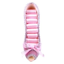 blancho bedding Beautiful Shoe Ring Display Fairy Lightpink