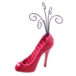 blancho bedding Beautiful Shoe Ring Display Heart Red