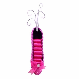 Blancho Bedding Beautiful Shoe Ring Display Pinup Darkpink