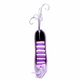 Blancho Bedding Beautiful Shoe Ring Display Pinup Lavender