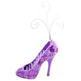 blancho bedding Beautiful Shoe Ring Display Princess Purple