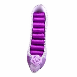 Blancho Bedding Beautiful Shoe Ring Display Rose Lavender