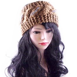 blancho bedding Beautiful Women Decorative Head Warp/Headband/Headwear CARAMEL