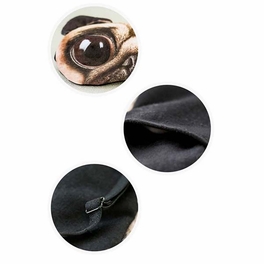 Blancho Bedding Beauty Cute Sleep Eye Mask Soft Eyeshade For Sleeping & Travel Pug