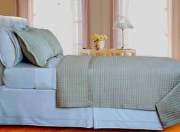 blancho bedding Beige Tan Checkered Coverlet Set Egyptian cotton 400 Thread count Reversable(Full/Queen Size)