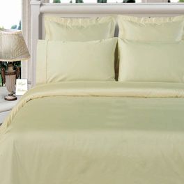 blancho bedding 100% Bamboo Ivory Duvet cover set