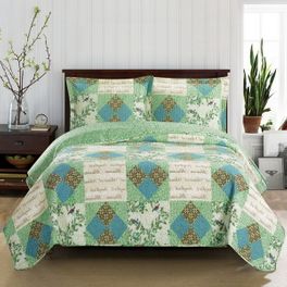blancho bedding DAVINA OVERSIZE COVERLET SET Twin