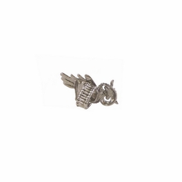 Blancho Bedding Owl Colored Crystal Ring (Gray)