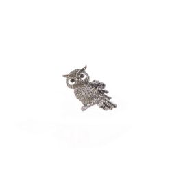 blancho bedding Owl Colored Crystal Ring (Gray)