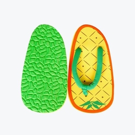 Blancho Bedding Palatable Ananas Womens Flip Flops