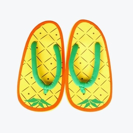 blancho bedding Palatable Ananas Womens Flip Flops