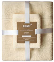 blancho bedding Blancho Bedding premium 6 Piece 550 GSM 2 ply 100% Cotton high quality Luxury Towel Set with 2 Bath Towels 2 Hand Towels 2 Wash Cloth better than 5 Star Hotel Grade Ivory