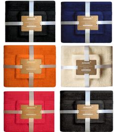 blancho bedding Blancho Bedding premium 6 Piece 550 GSM 2 ply 100% Cotton high quality Luxury Towel Set with 2 Bath Towels 2 Hand Towels 2 Wash Cloth better than 5 Star Hotel Grade