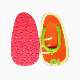 Blancho Bedding Stylish Carrot Womens Flip Flops