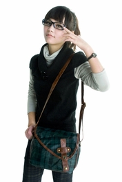 Blancho Bedding [Sweet Nancy] Darkcyan Shoulder Bag